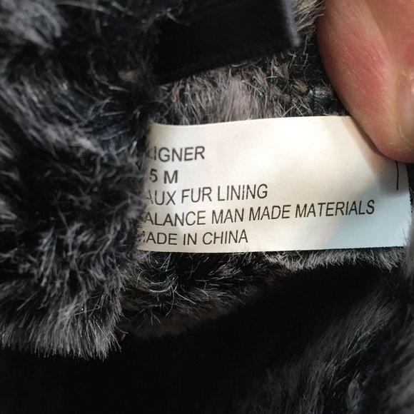 Rampage Womens Aligner Winter Snow Boots Black Mid Calf Lace Up Faux Fur 9.5 - Picture 5 of 10